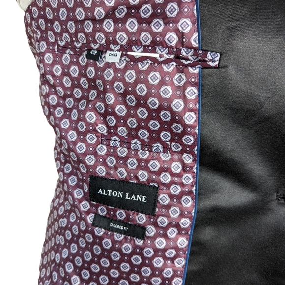 Alton Lane Mercantile Tuxedo Jacket One Button Peak Lapel...Size 40R - Picture 9 of 11